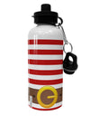Pirate Crew Costume - Red Aluminum 600ml Water Bottle All Over Print-Water Bottles-TooLoud-White-Davson Sales
