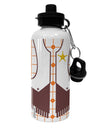 Cowboy White AOP Aluminum 600ml Water Bottle All Over Print-Water Bottles-TooLoud-White-Davson Sales