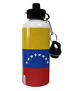 Venezuela Flag AOP Aluminum 600ml Water Bottle All Over Print-Water Bottles-TooLoud-White-Davson Sales