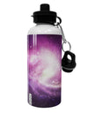 Purple Galaxy AOP Aluminum 600ml Water Bottle All Over Print-Water Bottles-TooLoud-White-Davson Sales