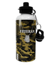 Veteran Dog Tags Aluminum 600ml Water Bottle All Over Print-Water Bottles-TooLoud-White-Davson Sales