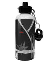 Ninja Black AOP Aluminum 600ml Water Bottle All Over Print-Water Bottles-TooLoud-White-Davson Sales