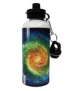 Rainbow Tie Dye Galaxy Aluminum 600ml Water Bottle All Over Print-Water Bottles-TooLoud-White-Davson Sales