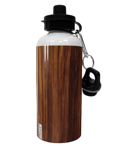 Medium Wood Look Aluminum 600ml Water Bottle All Over Print by TooLoud-Water Bottles-TooLoud-White-Davson Sales