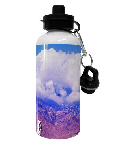 California Mountainscape Aluminum 600ml Water Bottle All Over Print-Water Bottles-TooLoud-White-Davson Sales