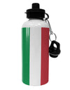 Italian Flag All Over Aluminum 600ml Water Bottle All Over Print-Water Bottles-TooLoud-White-Davson Sales