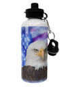 All American Eagle All Over Aluminum 600ml Water Bottle All Over Print by TooLoud-Water Bottles-TooLoud-White-Davson Sales