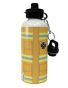 Firefighter Yellow AOP Aluminum 600ml Water Bottle All Over Print-Water Bottles-TooLoud-White-Davson Sales