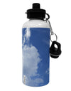 Clouds All Over Aluminum 600ml Water Bottle All Over Print-Water Bottles-TooLoud-White-Davson Sales