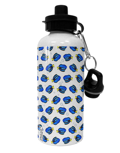 Blue Tang Fish AOP Aluminum 600ml Water Bottle All Over Print-Water Bottles-TooLoud-White-Davson Sales