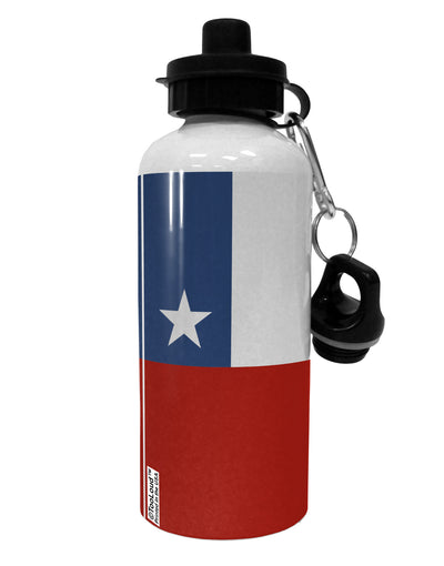 Chile Flag AOP Aluminum 600ml Water Bottle All Over Print-Water Bottles-TooLoud-White-Davson Sales