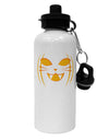 Cat-O-Lantern Aluminum 600ml Water Bottle-Water Bottles-TooLoud-White-Davson Sales