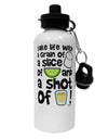 Take Life with a Grain of Salt and a Shot of Tequila Aluminum 600ml Water Bottle by TooLoud-Water Bottles-TooLoud-White-Davson Sales