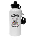 Happy Easter Everybunny Aluminum 600ml Water Bottle-Water Bottles-TooLoud-White-Davson Sales