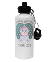 Personalized My First Christmas Snowbaby Girl Aluminum 600ml Water Bottle-Water Bottles-TooLoud-White-Davson Sales