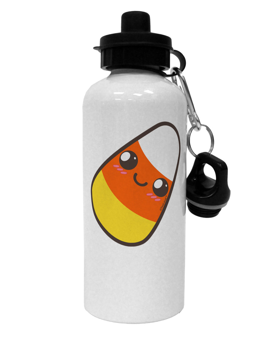 Cute Mother Candy Corn Family Halloween Aluminum 600ml Water Bottle-Water Bottles-TooLoud-White-Davson Sales