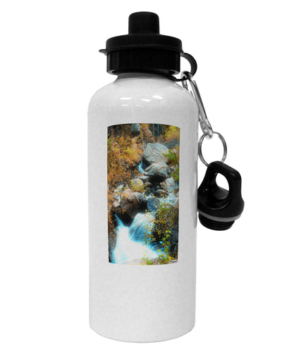 Rockies Waterfall Aluminum 600ml Water Bottle-Water Bottles-TooLoud-White-Davson Sales