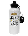 Drinko De Mayo Aluminum 600ml Water Bottle-Water Bottles-TooLoud-White-Davson Sales