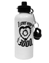 TooLoud I Love You 3000 Aluminum 600ml Water Bottle-Water Bottles-TooLoud-Davson Sales