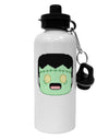 Cute Pixel Monster Aluminum 600ml Water Bottle-Water Bottles-TooLoud-White-Davson Sales