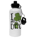 TooLoud I Shamrock my Dog Aluminum 600ml Water Bottle-Water Bottles-TooLoud-Davson Sales