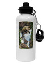 TooLoud Waterfall Watercolor Aluminum 600ml Water Bottle-Water Bottles-TooLoud-White-Davson Sales