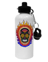 Sacred Calavera Day of the Dead Sugar Skull Aluminum 600ml Water Bottle-Water Bottles-TooLoud-White-Davson Sales