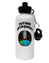 Future Astronaut Color Aluminum 600ml Water Bottle-Water Bottles-TooLoud-White-Davson Sales