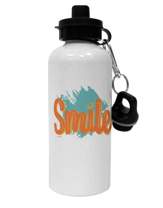 TooLoud Smile Aluminum 600ml Water Bottle-Water Bottles-TooLoud-Davson Sales