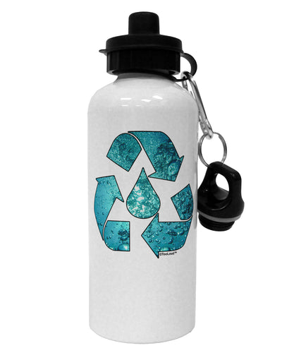 Water Conservation Aluminum 600ml Water Bottle by TooLoud-Water Bottles-TooLoud-White-Davson Sales