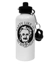 Pi Day - Birthday Design Aluminum 600ml Water Bottle by TooLoud-Water Bottles-TooLoud-White-Davson Sales