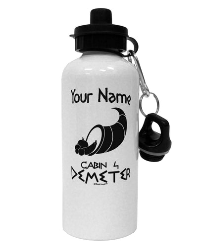 Personalized Cabin 4 Demeter Aluminum 600ml Water Bottle-Water Bottles-TooLoud-White-Davson Sales