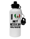 I Heart My Mexican Girlfriend Aluminum 600ml Water Bottle by TooLoud-Water Bottles-TooLoud-White-Davson Sales