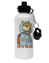 TooLoud Doge to the Moon Aluminum 600ml Water Bottle-Water Bottles-TooLoud-Davson Sales