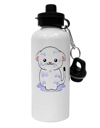 Wet Pussycat Aluminum 600ml Water Bottle-Water Bottles-TooLoud-White-Davson Sales