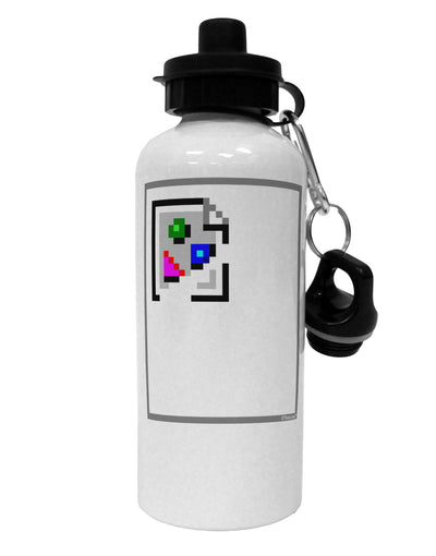 Broken Image Link - Tech Humor Aluminum 600ml Water Bottle by TooLoud-TooLoud-White-Davson Sales