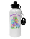 Happy Easter Gel Look Print Aluminum 600ml Water Bottle-Water Bottles-TooLoud-White-Davson Sales