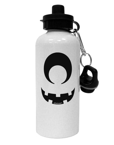 Cyclops Jack-o-Lantern Aluminum 600ml Water Bottle-Water Bottles-TooLoud-White-Davson Sales