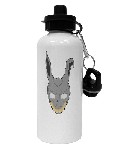 Scary Bunny Face Aluminum 600ml Water Bottle-Water Bottles-TooLoud-White-Davson Sales
