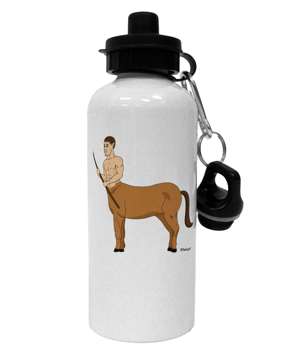 Greek Mythology Centaur Design - Color Aluminum 600ml Water Bottle by TooLoud-Water Bottles-TooLoud-White-Davson Sales