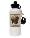 Strong Bison Aluminum 600ml Water Bottle-Water Bottles-TooLoud-White-Davson Sales