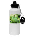 Buy Local - Green Tomatoes Aluminum 600ml Water Bottle-Water Bottles-TooLoud-White-Davson Sales