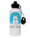 Matching Polar Bear Family - Baby Bear Aluminum 600ml Water Bottle by TooLoud-Water Bottles-TooLoud-White-Davson Sales