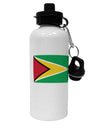 TooLoud Guyana Flag Aluminum 600ml Water Bottle-Water Bottles-TooLoud-Davson Sales