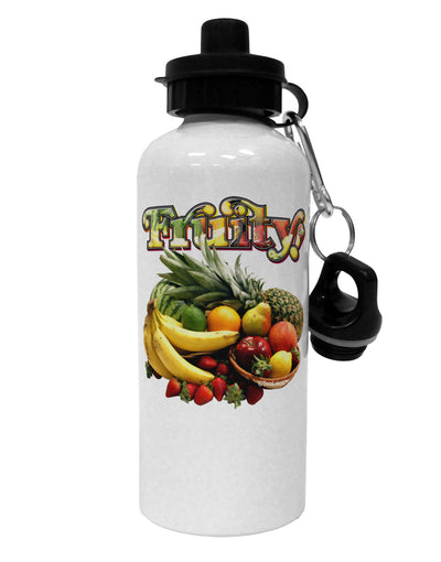 Fruity Fruit Basket 2 Aluminum 600ml Water Bottle-Water Bottles-TooLoud-White-Davson Sales