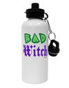 Bad Witch Color Green Aluminum 600ml Water Bottle-Water Bottles-TooLoud-White-Davson Sales