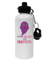 BOOtiful Ghost Purple Aluminum 600ml Water Bottle-Water Bottles-TooLoud-White-Davson Sales