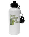 TooLoud Don't Worry Be Hoppy Aluminum 600ml Water Bottle-Water Bottles-TooLoud-Davson Sales