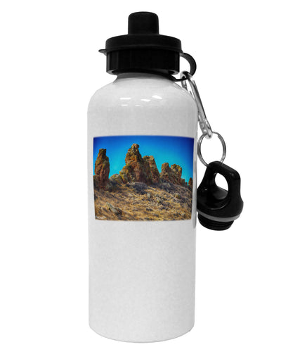 Crags in Colorado Aluminum 600ml Water Bottle by TooLoud-Water Bottles-TooLoud-White-Davson Sales