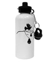 Partridge In A Pear Tree Aluminum 600ml Water Bottle-Water Bottles-TooLoud-White-Davson Sales